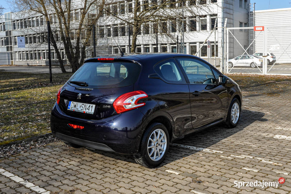 Peugeot 208 2014 r 93 dolnośląskie Wrocław