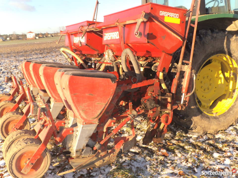 siewnik do kukurydzy gaspardo 6 rzędów nieuszkodzony