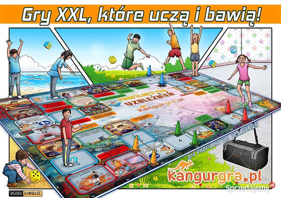 Gra XXL PROFILAKTYKA UZLAEŻNIEŃ STOP NAŁOGOM