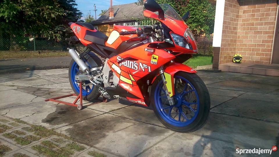 Aprilia rs 7050 spains wydech Malossi z manualna Rakszawa
