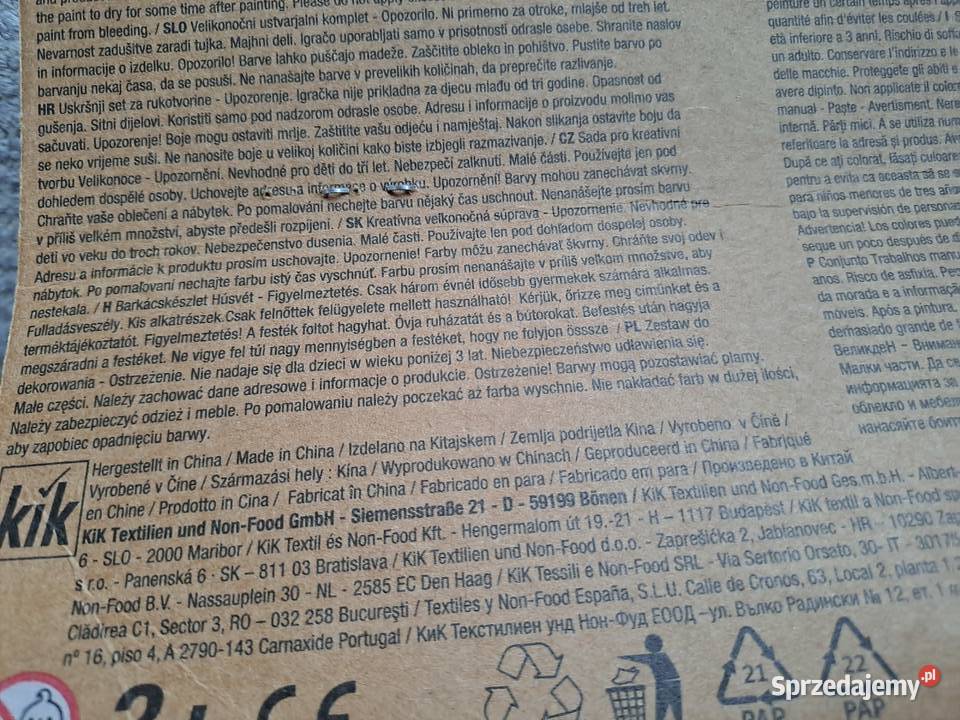 Zestaw do dekorowania jajka wielkanocne jajeczka Warszawa