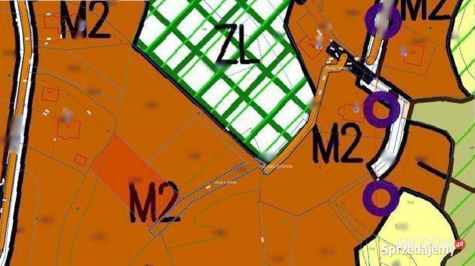 Nielepicedzialka budowlana w otoczeniu zieleni Sprzedaż Nielepice