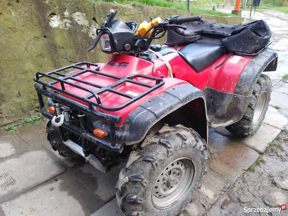 SPRZEDAM QUAD HONDA FOREMAN Rok produkcji 2002 Motocykle, skutery, quady małopolskie Raba Wyżna