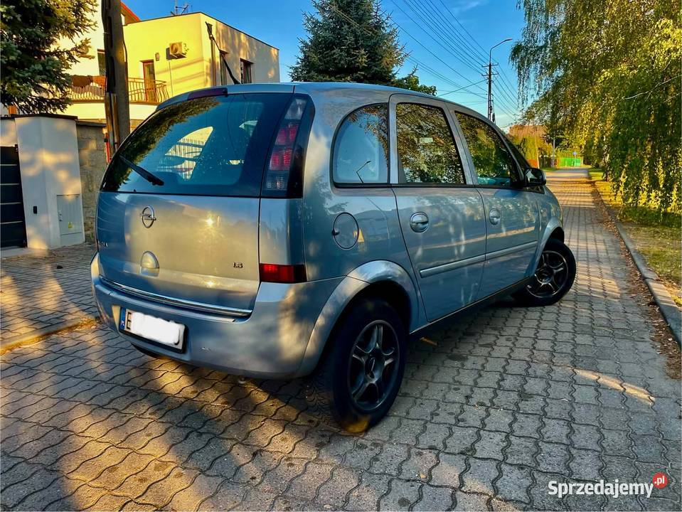 ŚlicznyZadbanyOpelMerivaA2006r1 6Benzyna240Prz 240125km łódzkie Zduńska Wola sprzedam