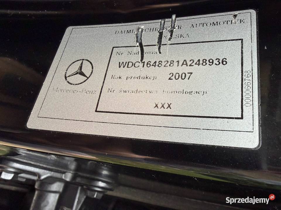 Mercedes GL Salon Polska 7 osobowy V8 4x4 396000km Lublin sprzedam