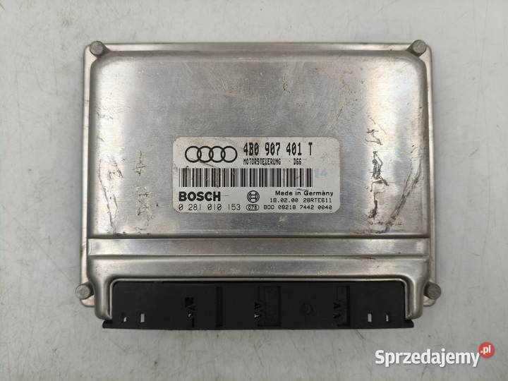 Sterownik Silnika Audi A6 C5 25 TDI 4B0907401T Komputery Wyszków