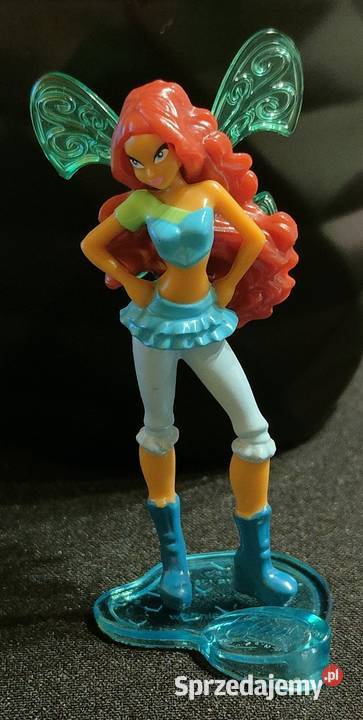 Figurka Winx Club Layla Aisha Believix Kinder kolorowy Figurki Warszawa sprzedam