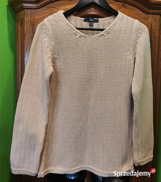 Ciepły sweterek jasny beż TCM Piaseczno