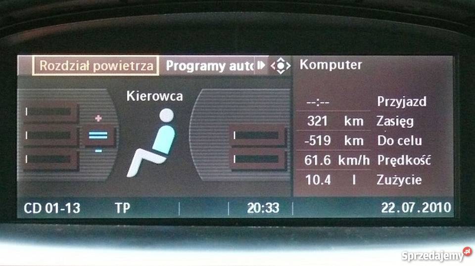 Nawigacja polskie menu lektor BMW 3D X6 X5 E60 E90 mapa