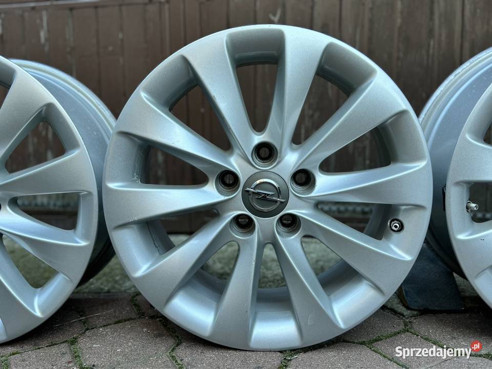 Alufelgi Opel 5x115 16 65J ET 37 TPMS Biała Podlaska
