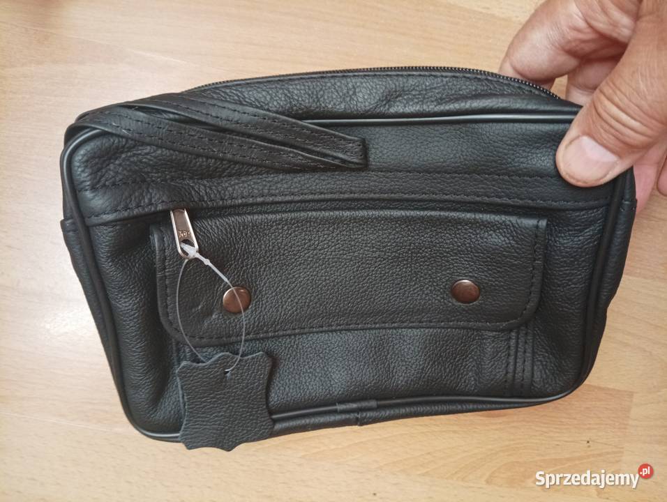 Saszetka męska sprzedam skóra naturalna sprzedam