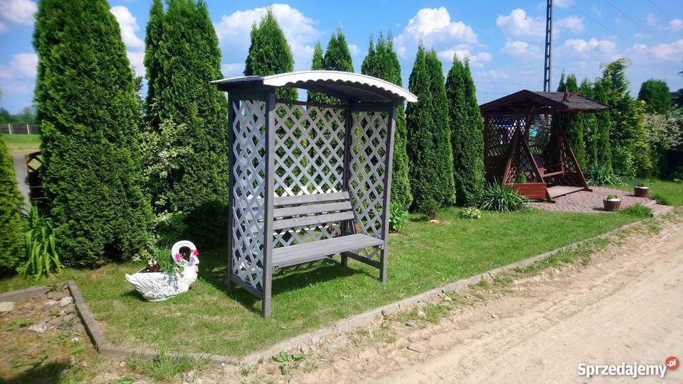 Pergola z ławką Jordanów