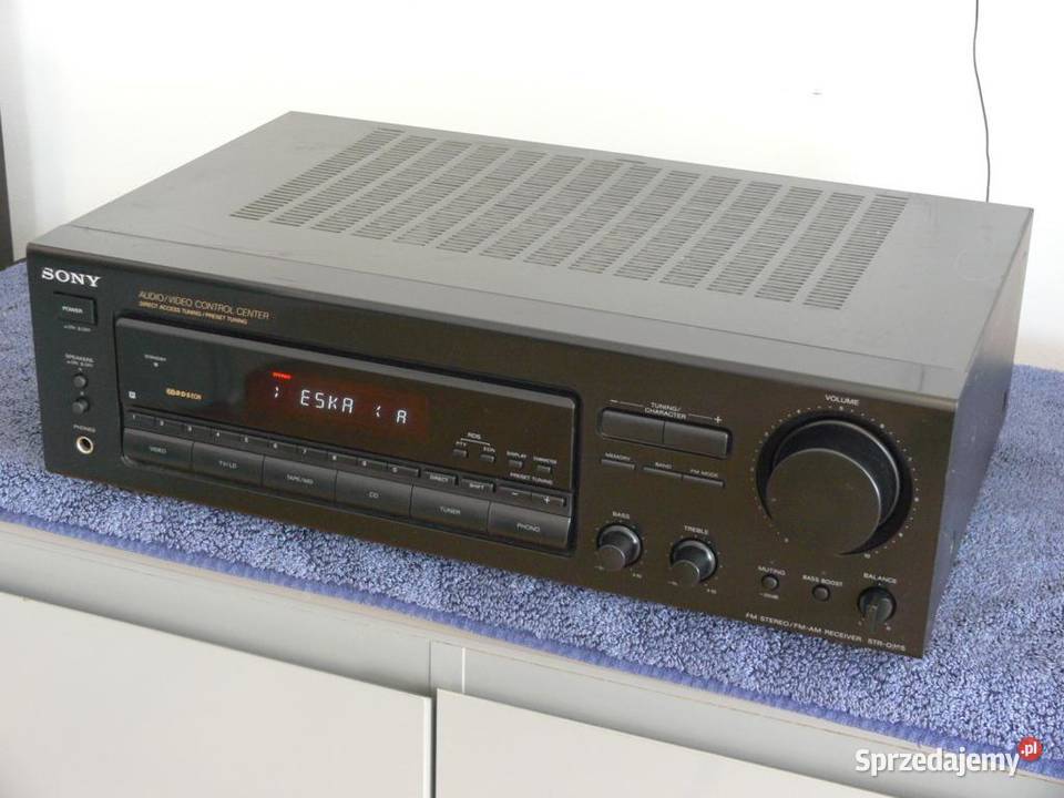 Japoński amplituner Sony STRD365 RDS mocny