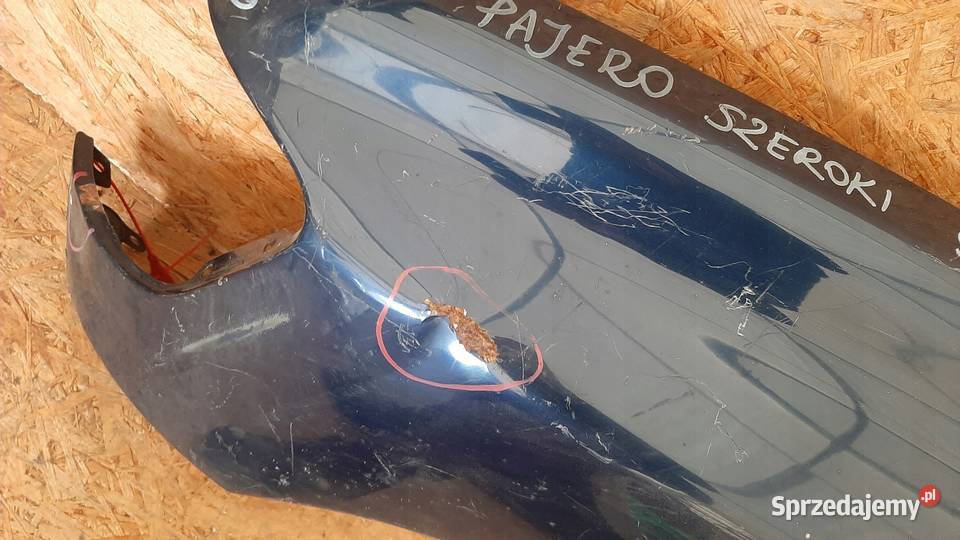 MITSUBISHI PAJERO III 99 BŁOTNIK LEWY PRZÓD osobowe wielkopolskie Nowy Tomyśl sprzedam