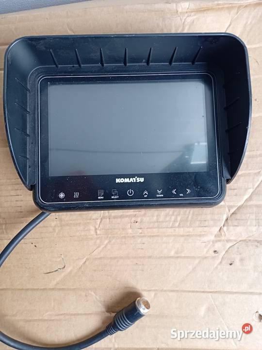 Komatsu TFT Lcd Monitor 7 forwarder harve zachodniopomorskie Świnoujście