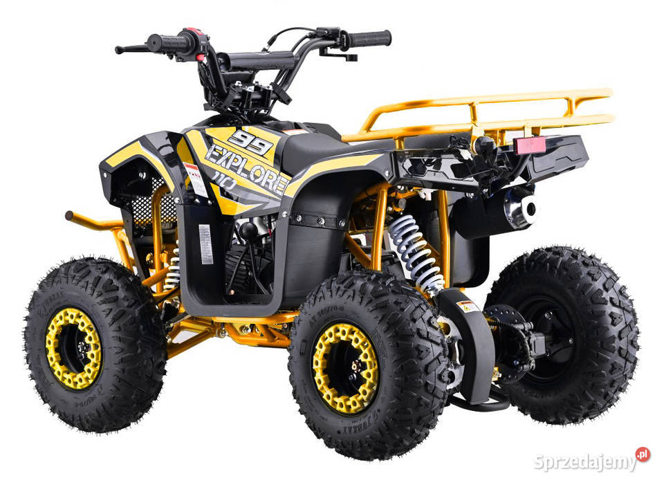Mini Quad Spalinowy Explorer 110cc żółty Marki