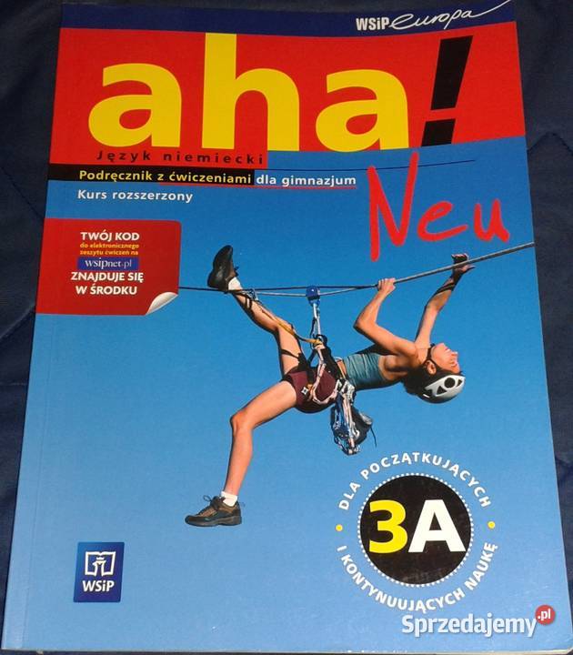 Aha 3A Neu Język niemiecki A Potapowicz K lubelskie