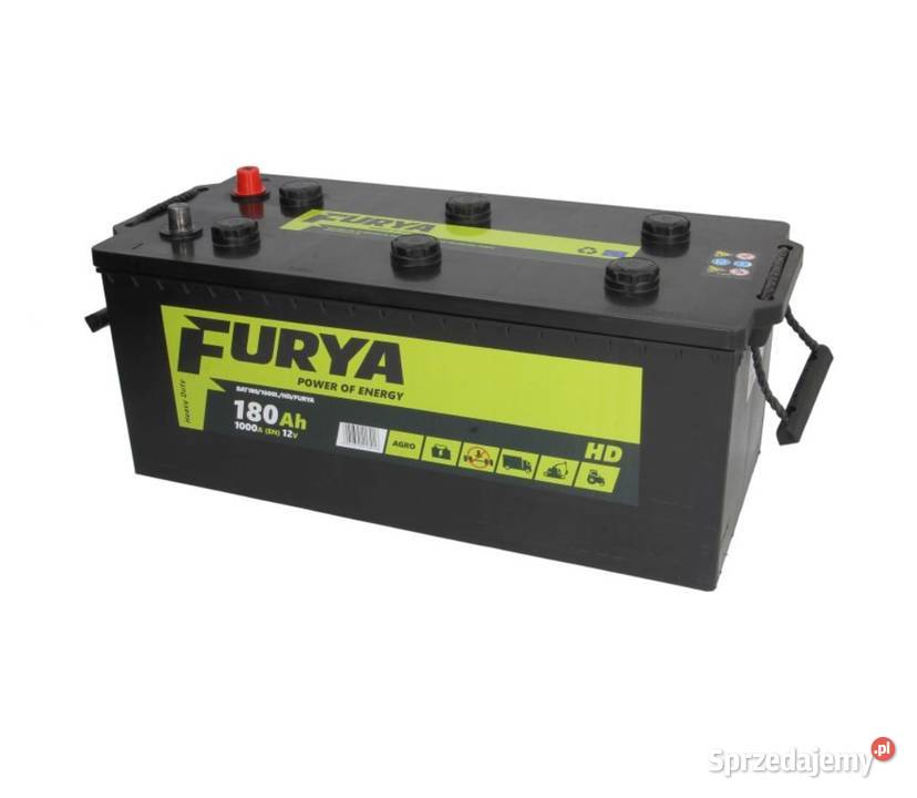 Akumulator FURYA 180Ah 1000A LEWY PLUS