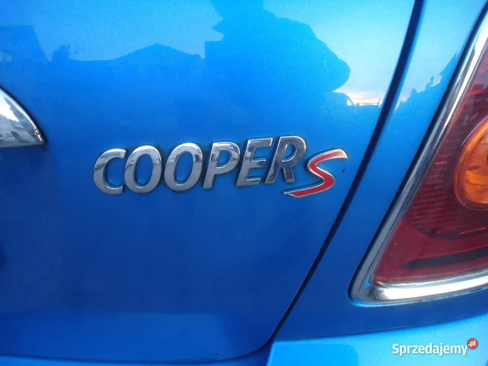 MINI COOPER S KLAPA BAGAŻNIKA ZDERZAK TYŁ TŁUMIK Nowy Dwór Gdański