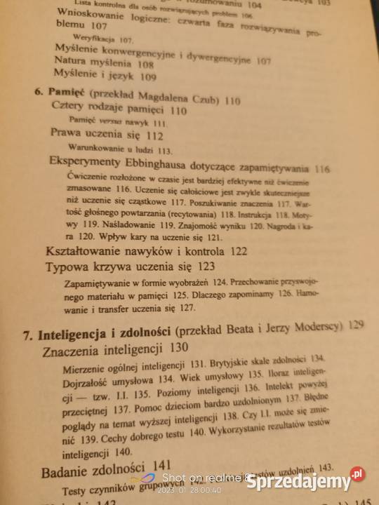 Psychologia księgarnia Praga Warszawa okazy miękka sprzedam