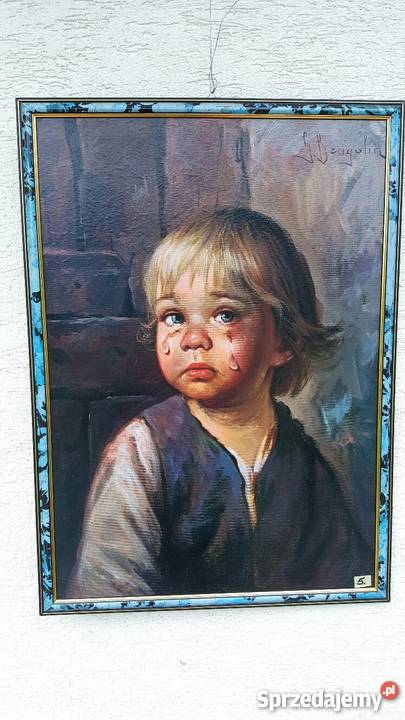 obraz gbragolin placz dziecka stara kolekcja Piekielnik sprzedam