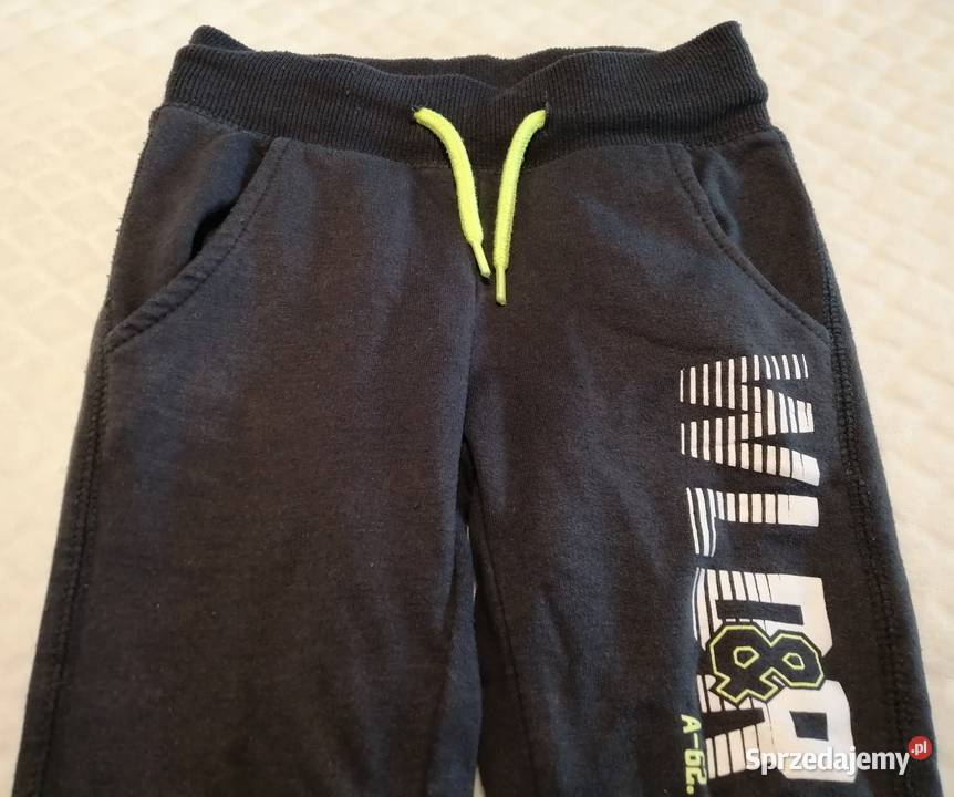 Spodnie dresowe szare 98 Takko Fashion Odzież Rozmiar 98 Czeladź
