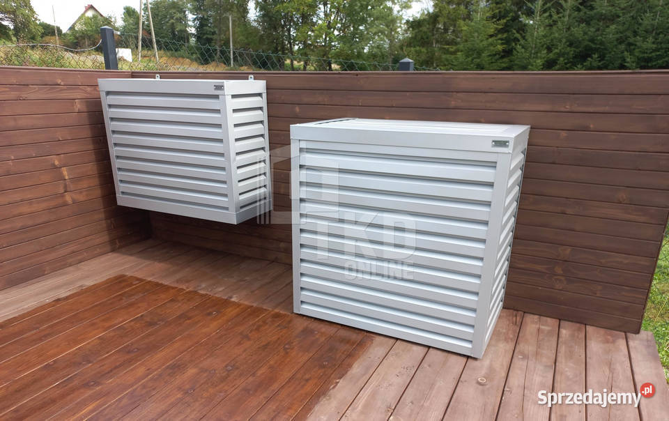 Osłona klimatyzatora pompy ciepła 70x40x130 Pompy ciepła Brzesko sprzedam