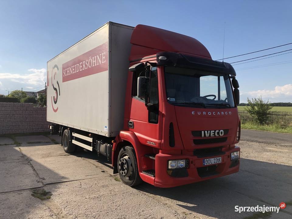 IVECO EuroCargo 120E24 winda czerwony Olesno sprzedam