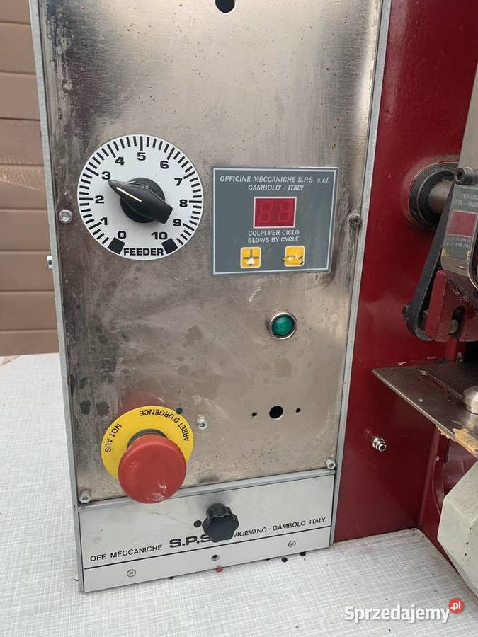 SPS 6900 CE krążkowacz oczkowarka maszyna do