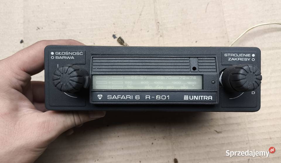 Radio safari 6 r 801 Fiat Polonez Syrena