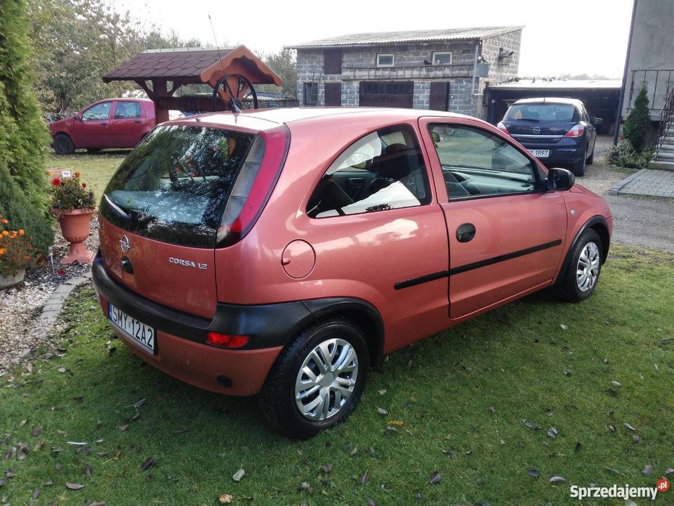 Sprzedam Opel Corsa C instalacja gazowa prywatna śląskie