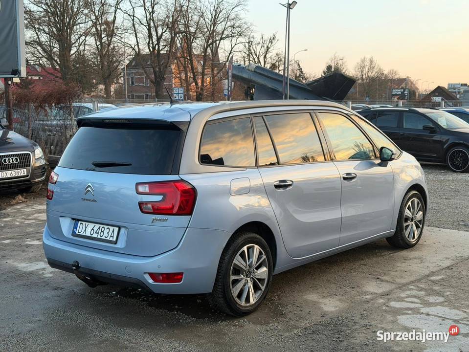 Citroen C4 Grand Picasso 16 Diesel 2014r Automat Rok produkcji 2014 C4 Grand Picasso Wrocław sprzedam