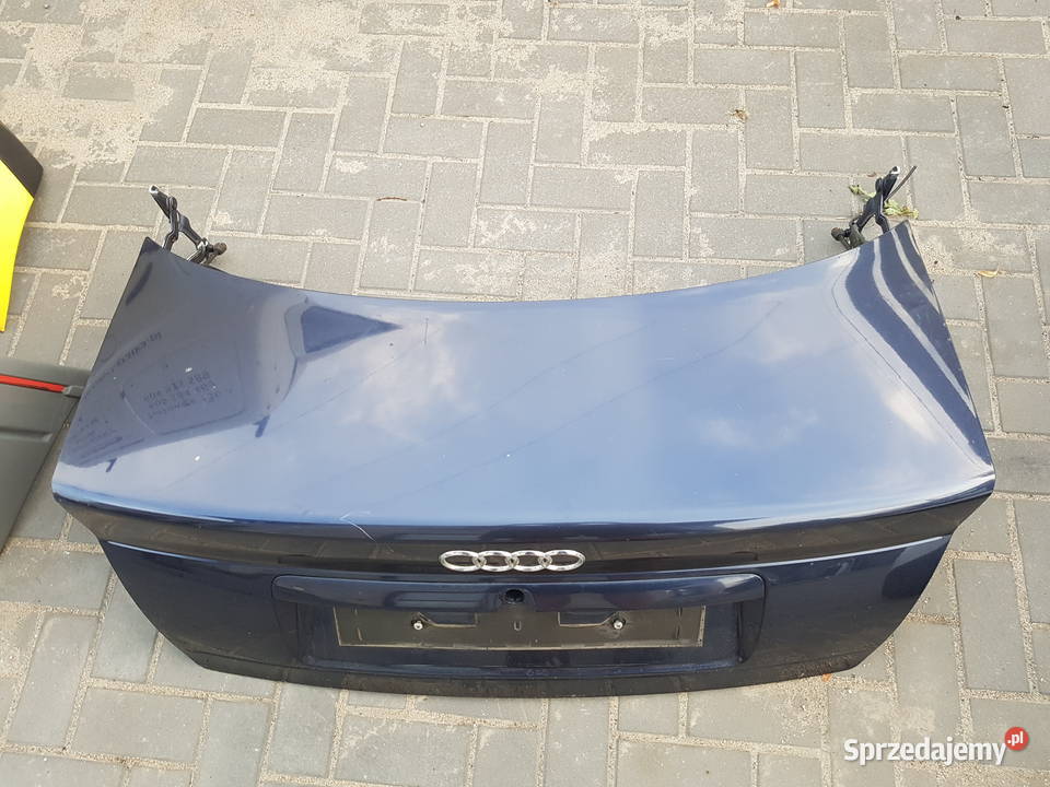 AUDI A4 B5 SEDAN KLAPA TYL BAGAZNIKA ZAWIAS
