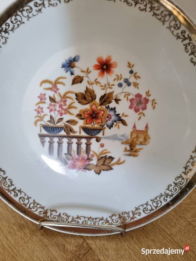 Talerz Porcelanowy wielkopolskie Wola Podłężna