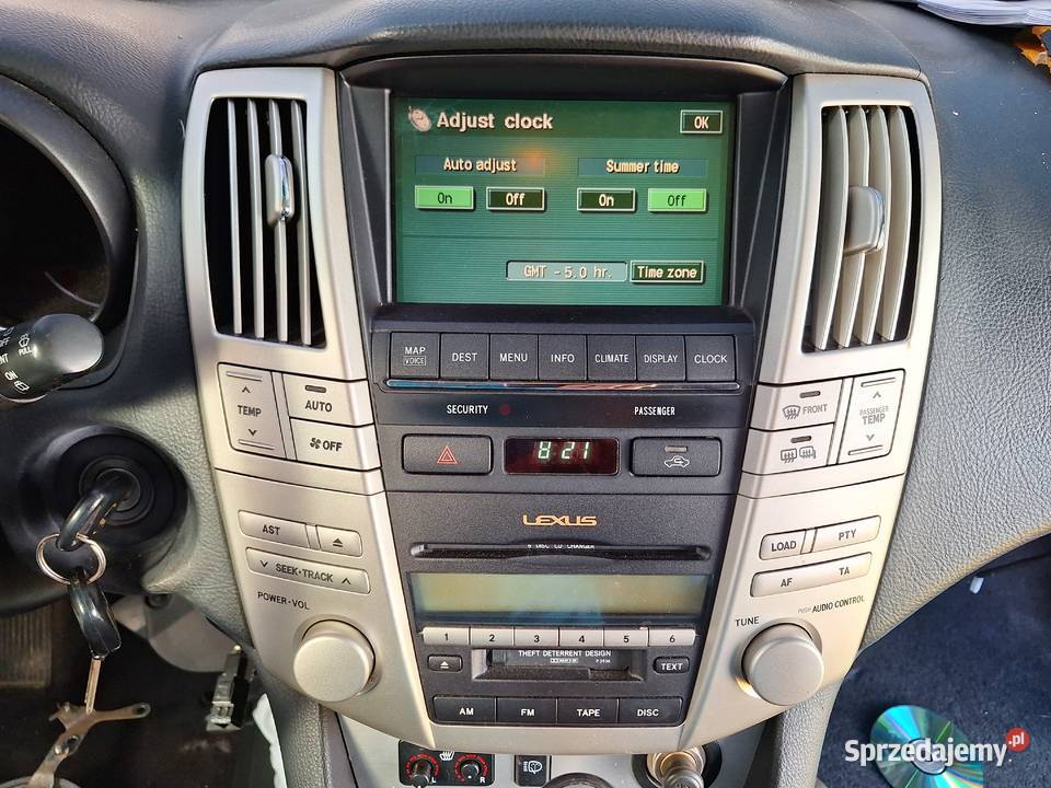 Lexus RX 400h nawigacja 8611048200 EUROPA 2007r osobowe Toruń