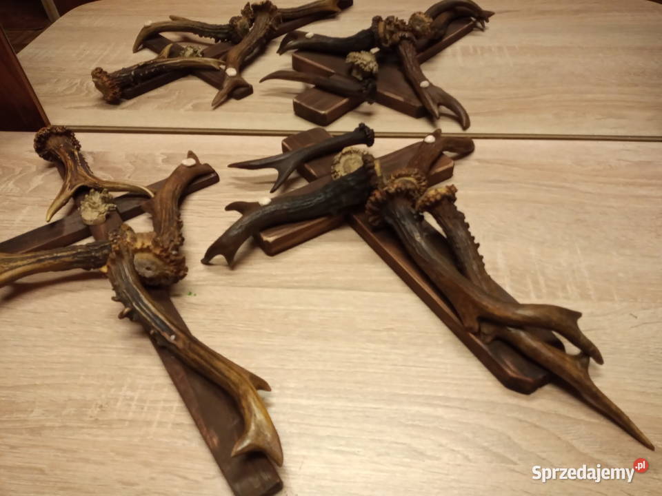 Krzyż z poroża Rękodzieło Leżajsk sprzedam