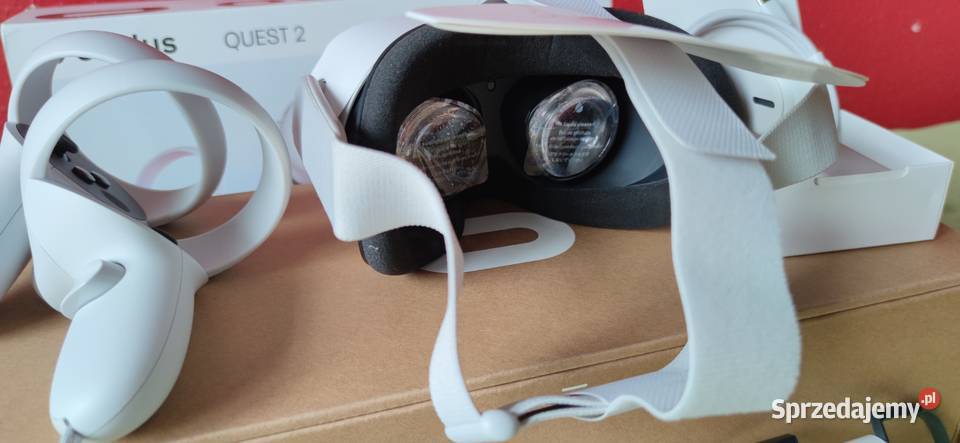 Gogle Meta VR Oculus Quest 2 128 GB 2 PADY Pozostałe lubuskie Strzelce Krajeńskie