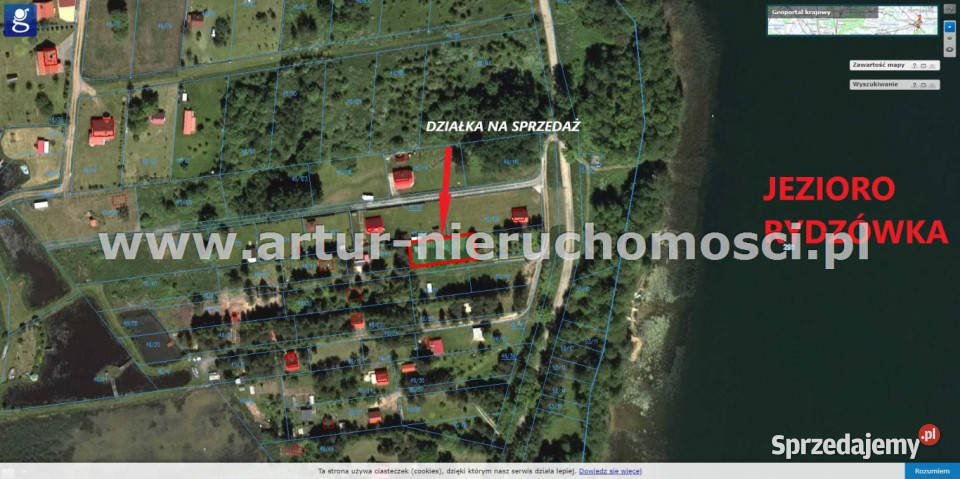 Działka Leśniewo 436m2 warmińsko-mazurskie sprzedam