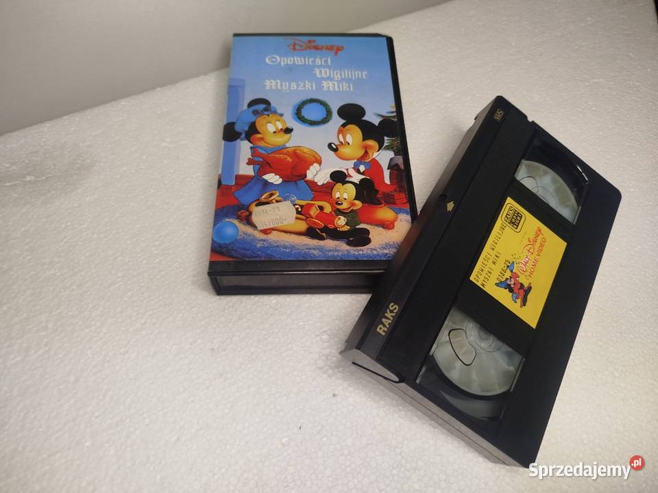 Bajki na kasetach VHS Wilk i zając Myszka Miki Zgierz sprzedam