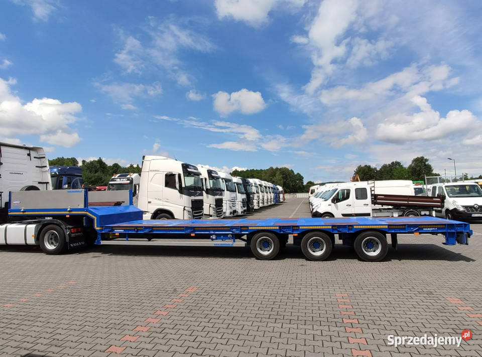 niskopodwoziowa Bodex Poszerzana 3 Osie SAF Widełki