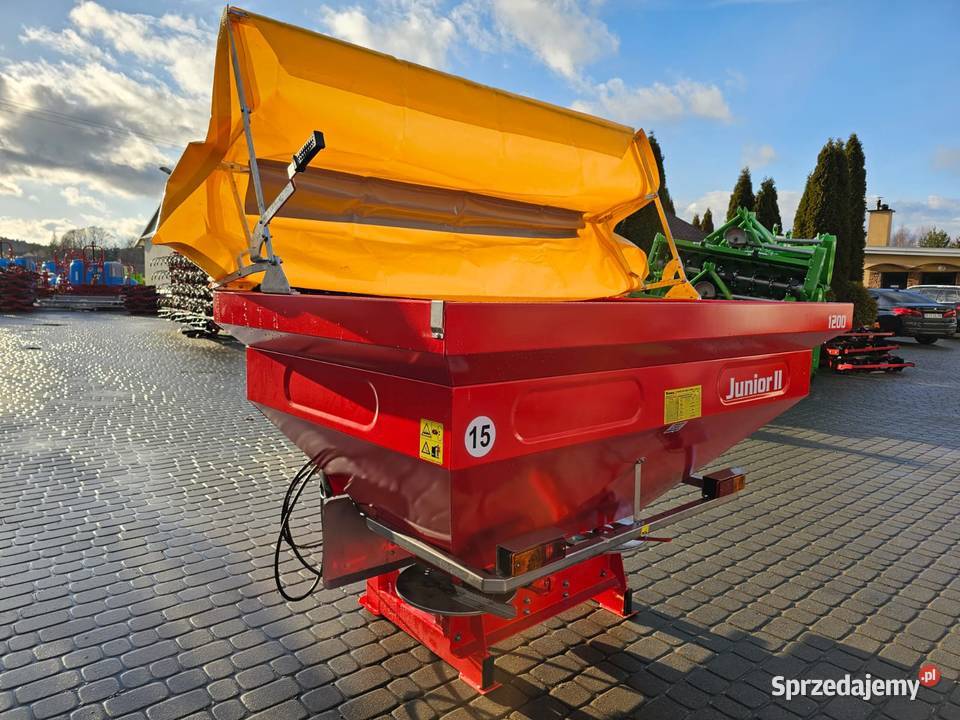 Rozsiewacz do nawozów siewka dwutalerzowy WOPROL małopolskie