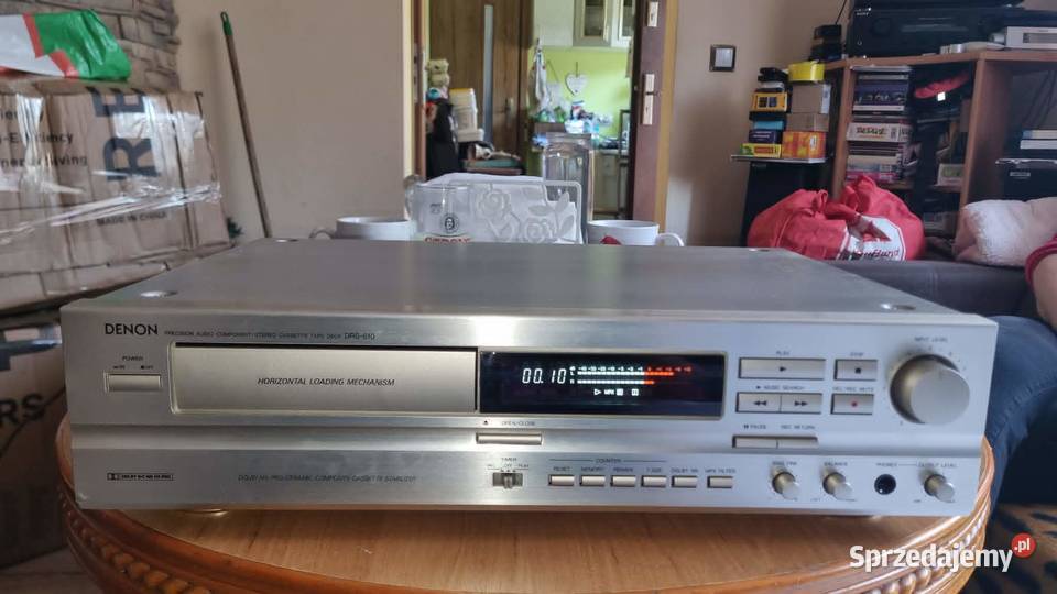 Magnetofon kasetowy szufladkowy Denon DRS610 Magnetofony Warta