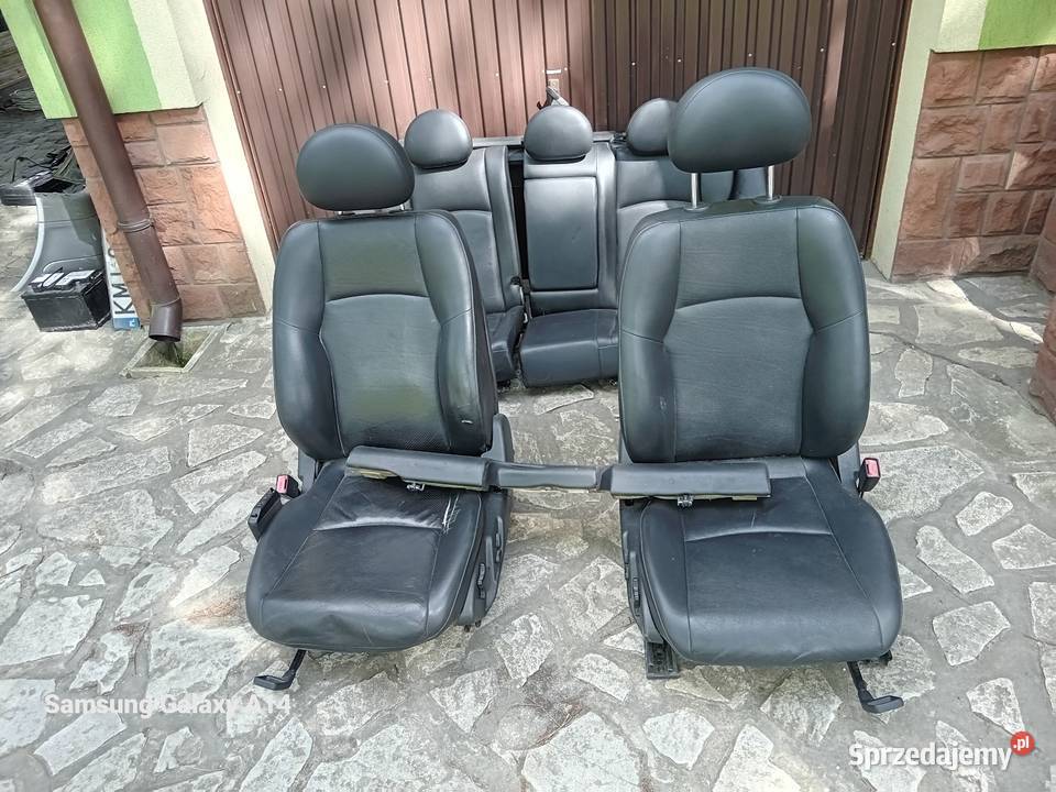 Fotele skórzane mercedes w203 komplet