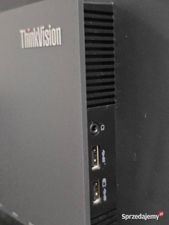 BEZRAMKOWY Monitor 27 LENOVO P27q20 2560x1440 Kraków sprzedam