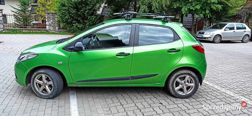 Mazda 2 2009 benzyna 90 bagażnik rowerowy 89000km Zakopane