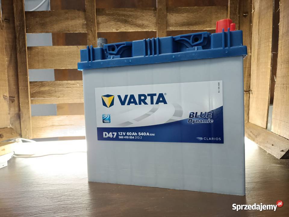 Akumulator VARTA Blue Dynamic D47 60Ah 540A P+ Japan Szczecin 