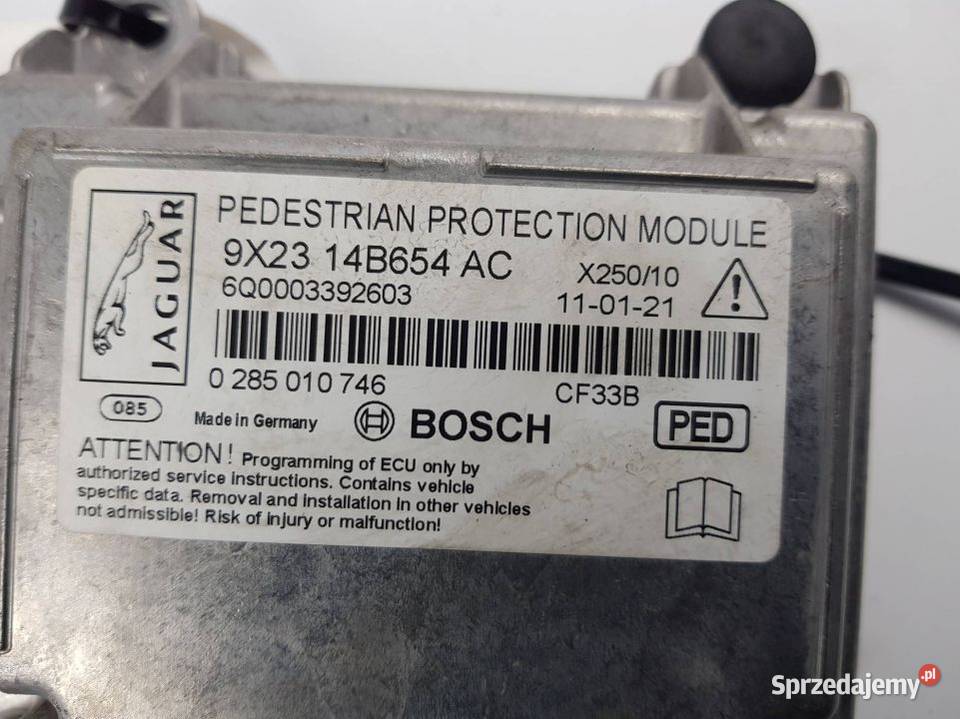 SENSOR AIRBAG 9X2314B654AC XF Lipno