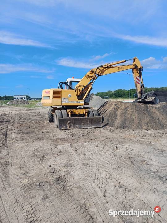 Liebherr 312 z osprzętem Księżpol