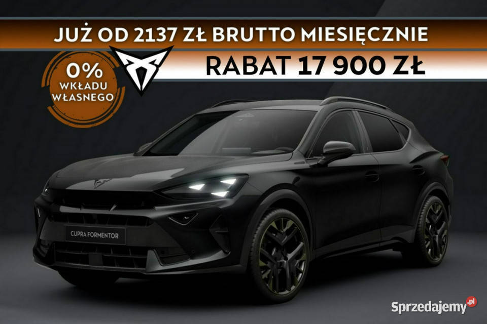 Cupra Formentor Tribe Edition 20 TSI 204 DSG benzyna Łódź
