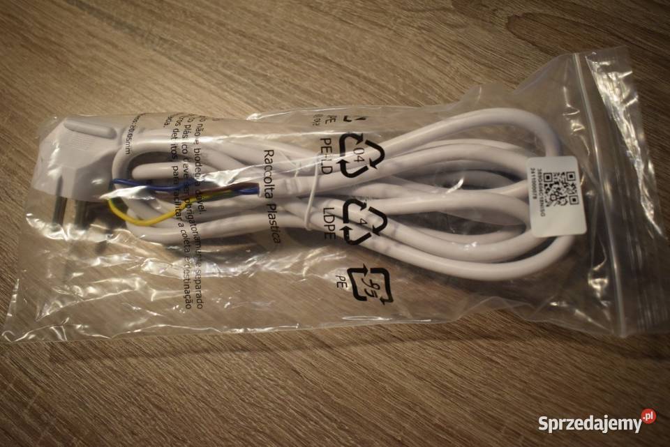 Kabel sieciowy linka 3 x 15 mm z wtykiem Chełmno